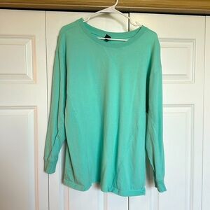 Long sleeve, wild fable shirt. Sea green color.